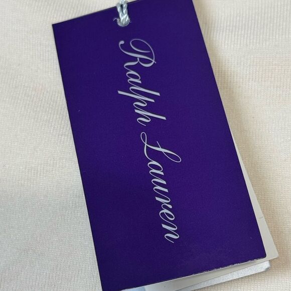 Ralph Lauren Purple Label Merino Wool Sweater Dress Cream NWT - Picture 8 of 10